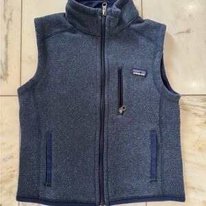 Patagonia Blue Fleece Vest